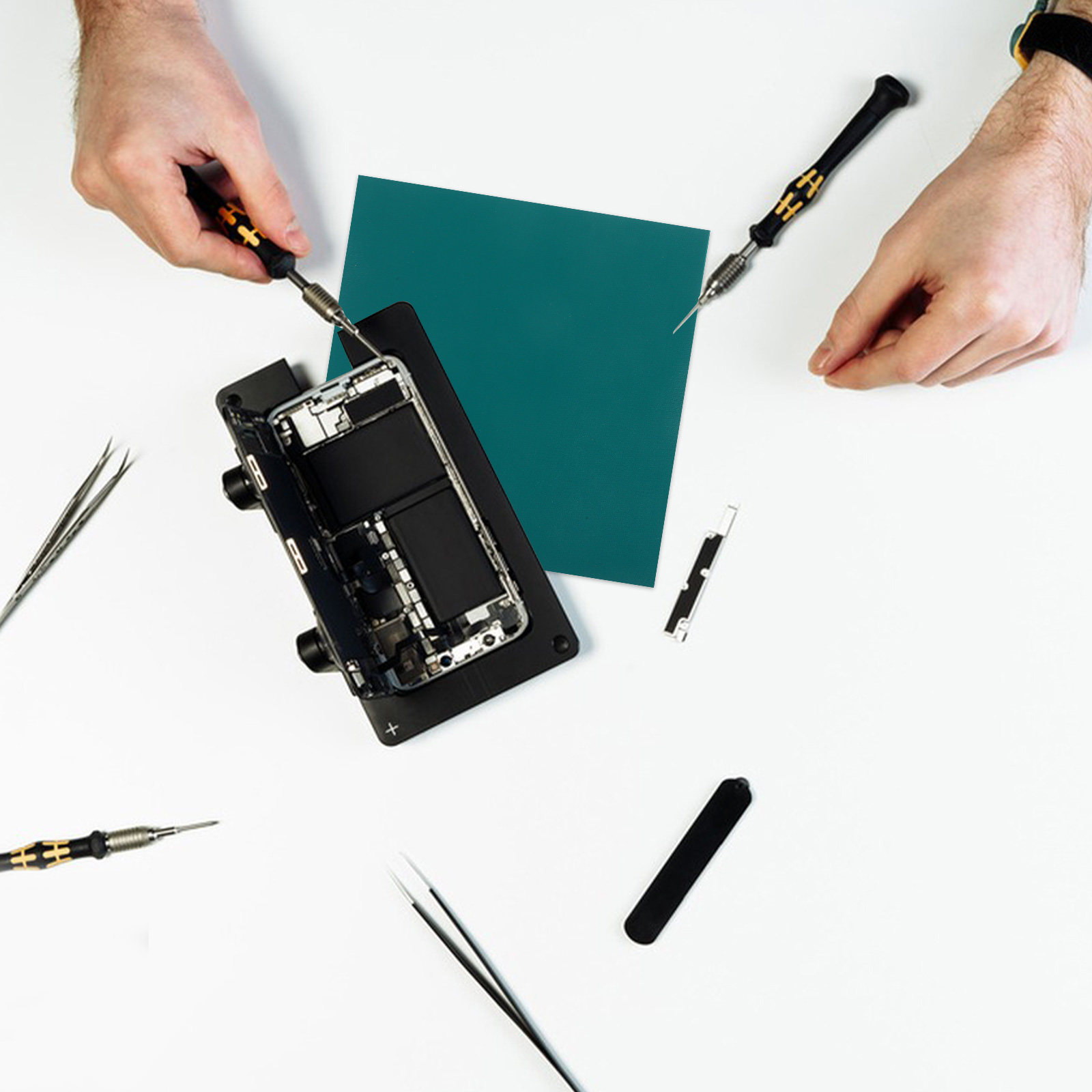 Electronics Repair Workbench - Tapete Antiestático para Reparo de Eletrônicos,