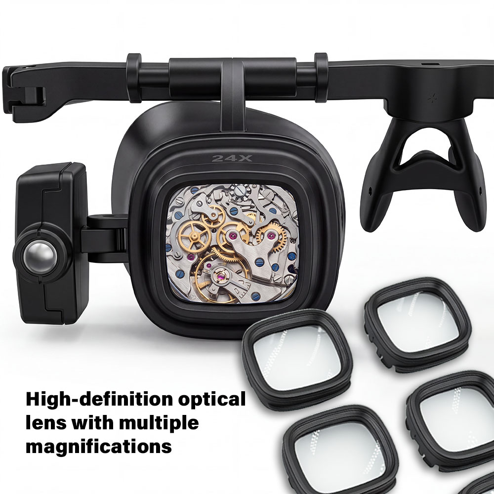 Lupa portátil com faixa de cab - Electronics Repair Glasses avaliação e preço